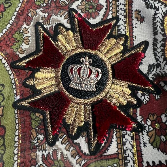 Aratta Silent Journey Duster Dress XL Sheer Brown Multicolor Boho - Picture 6 of 16